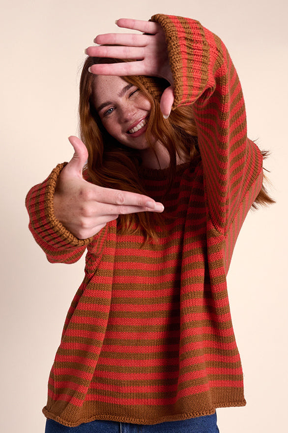 Tabby Stripe Jumper