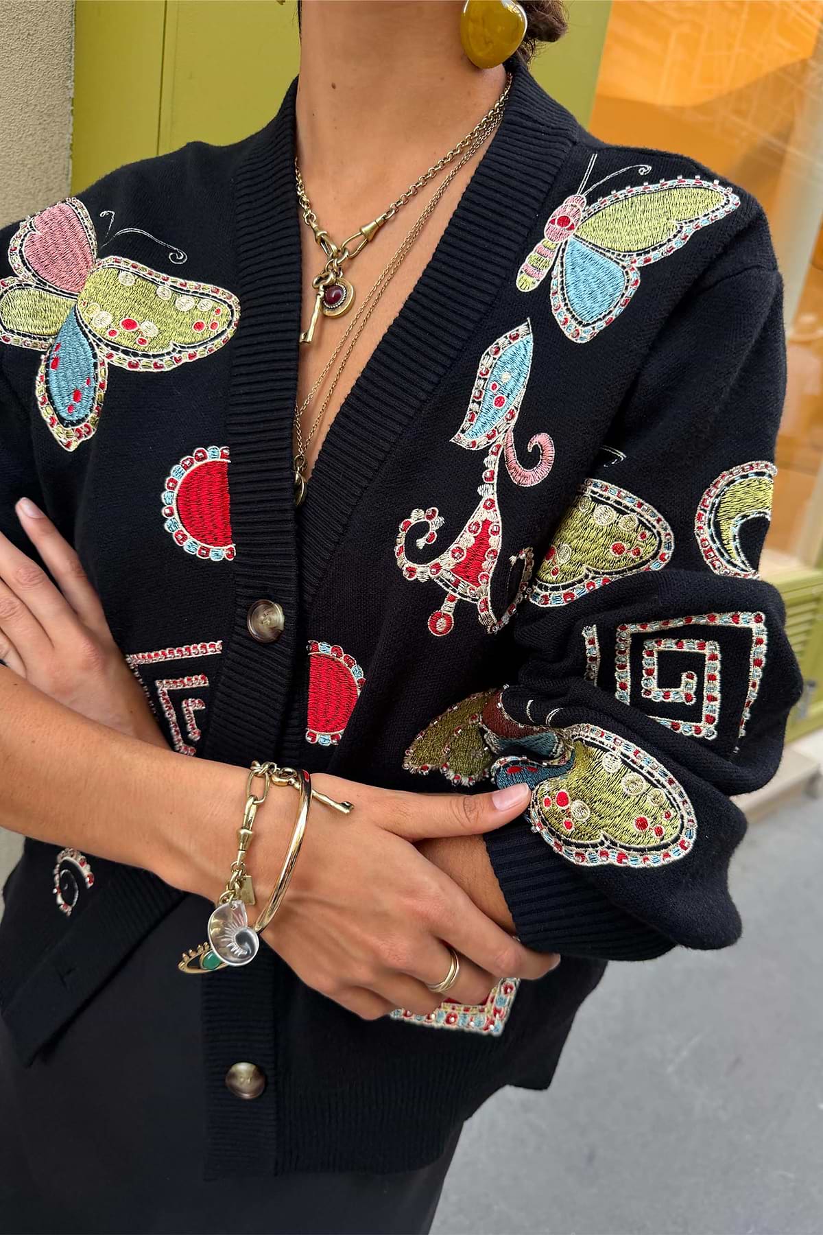 Black Astra Hannah Cardigan