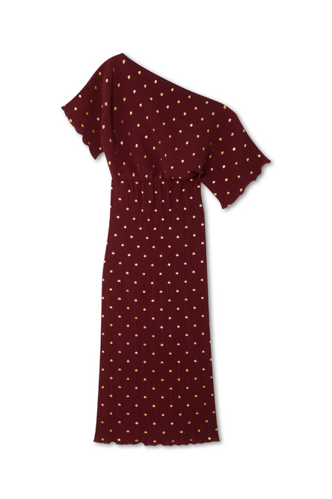 Burgundy Tilly Dress