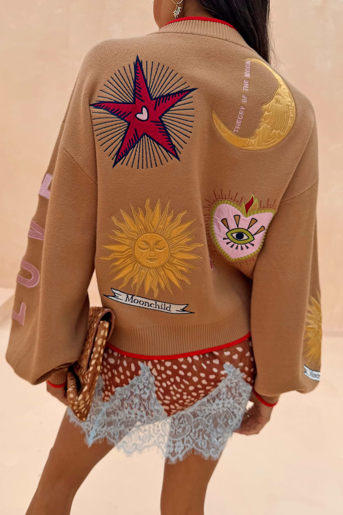 Camel Mystical Cardigan