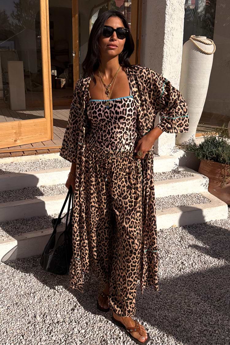 Leopard Kimono