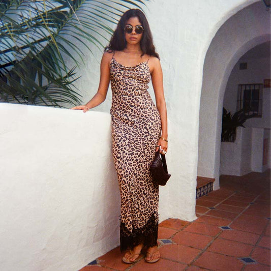 Leopard Lace Patti Dress