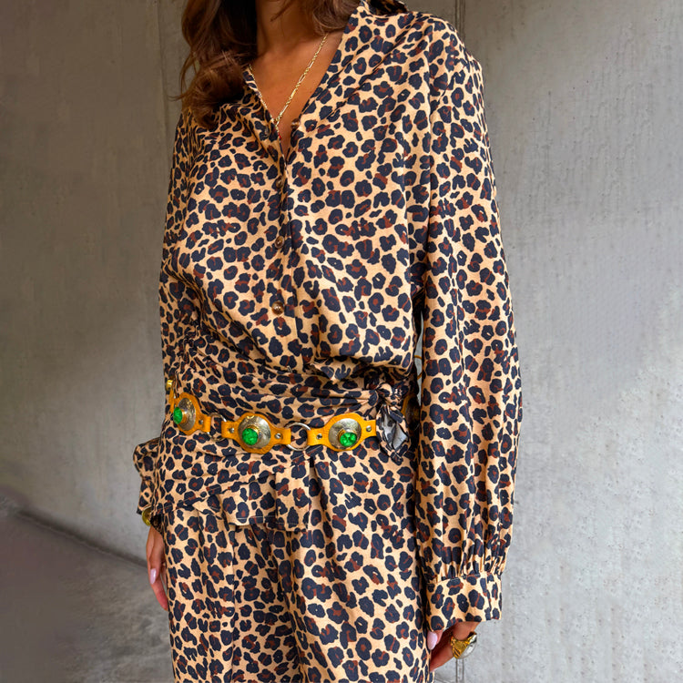 Lucia Leopard Miley Shirt