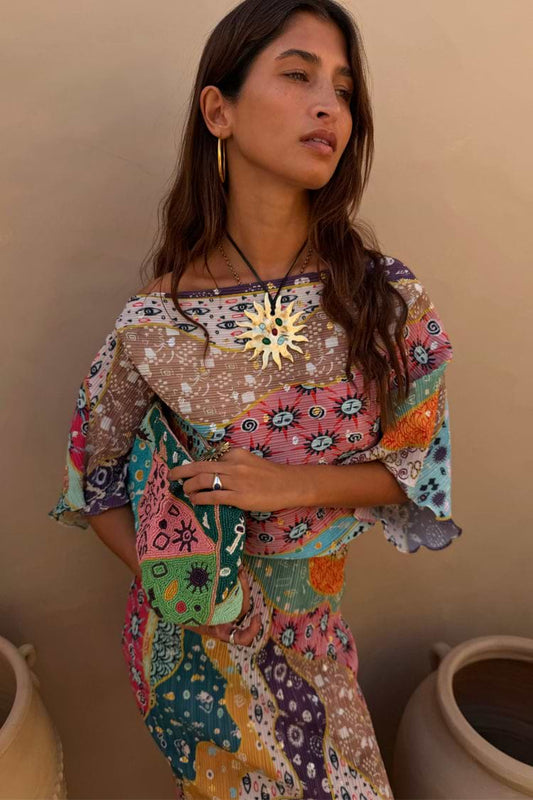 Pastel Morocco Tilly Dress