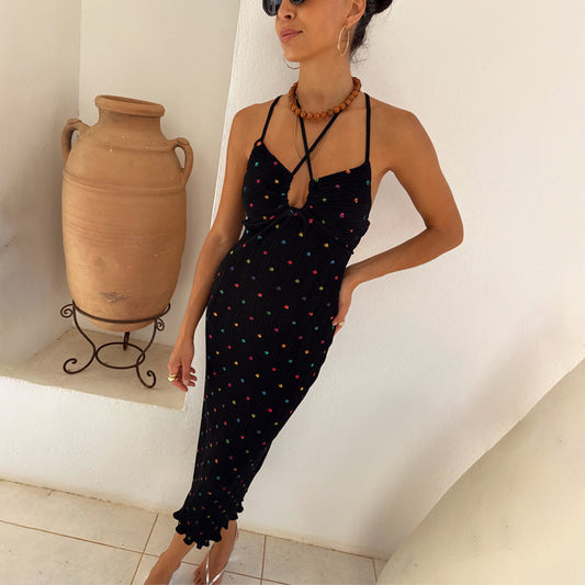 Multi Spot Megan Dress