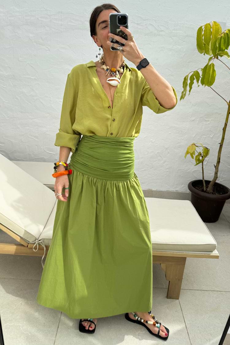 Olive Lola Midaxi Dress
