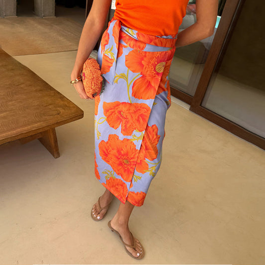 Blue Poppy Jaspre Skirt