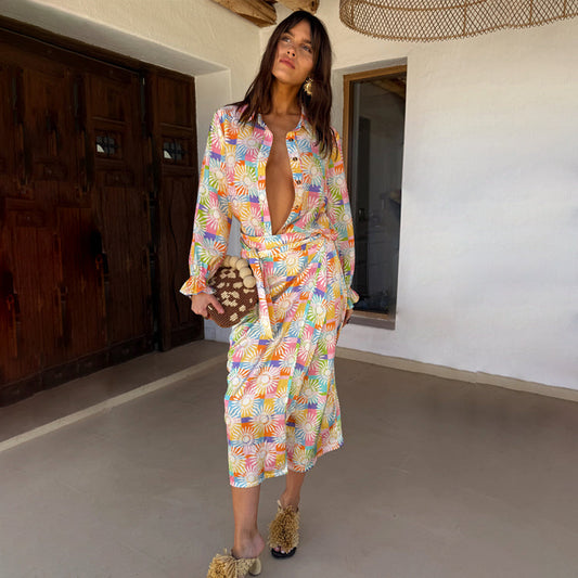 Check Sun Jaspre Skirt