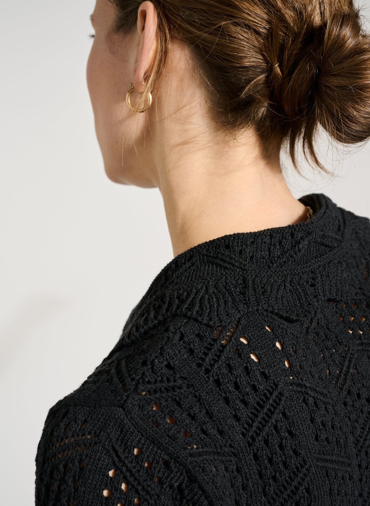 Pearl Ecotec Cardigan / Caviar Black