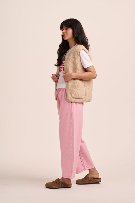 Ottie Trousers - Pink Stripe