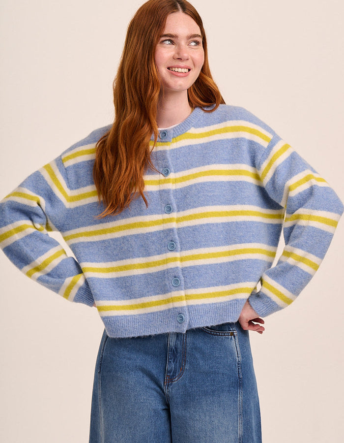 Pip Alpaca Stripe Cardigan