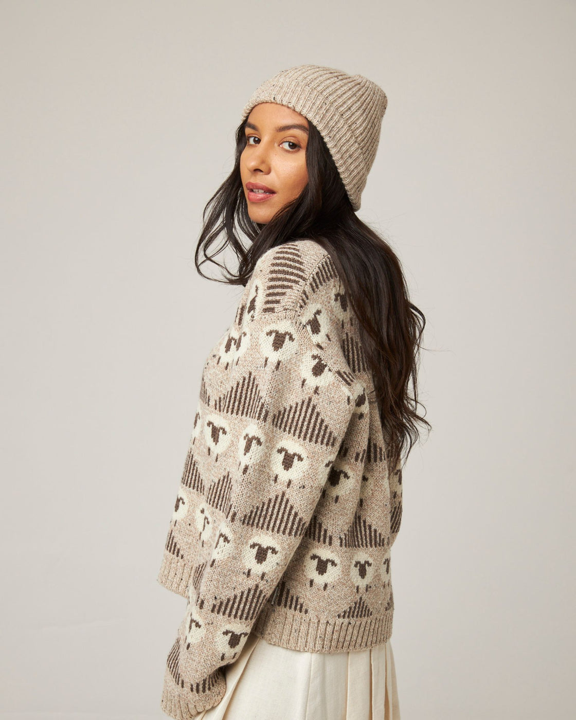 Porter Ribbed Beanie - Oatmeal