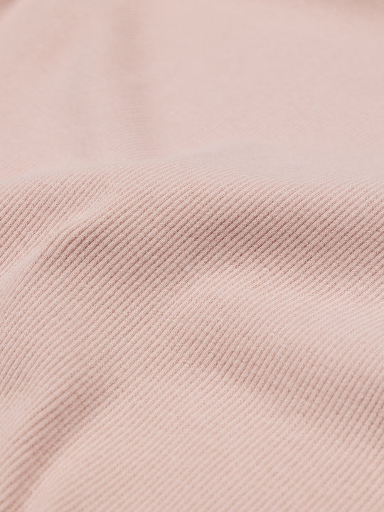 Women's Powes Ribbed T-Shirt - Rock Salt