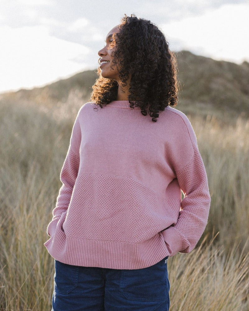 Cove Knitted Jumper - Pink Haze