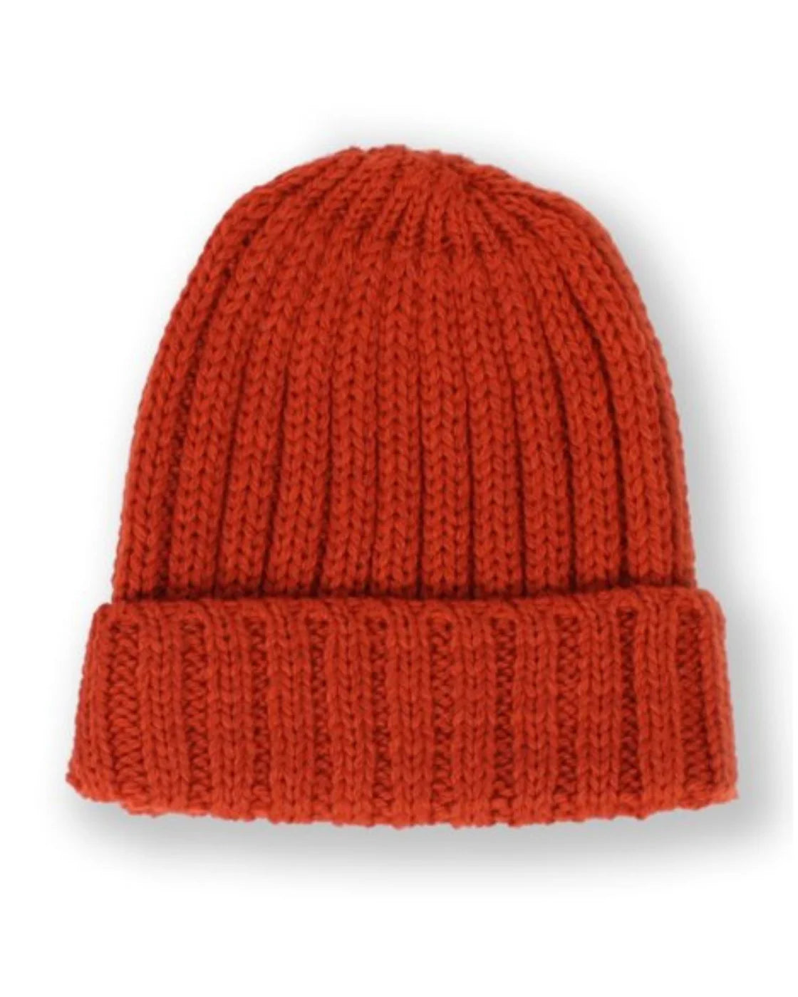 Milliner Ribbed Beanie - Orange