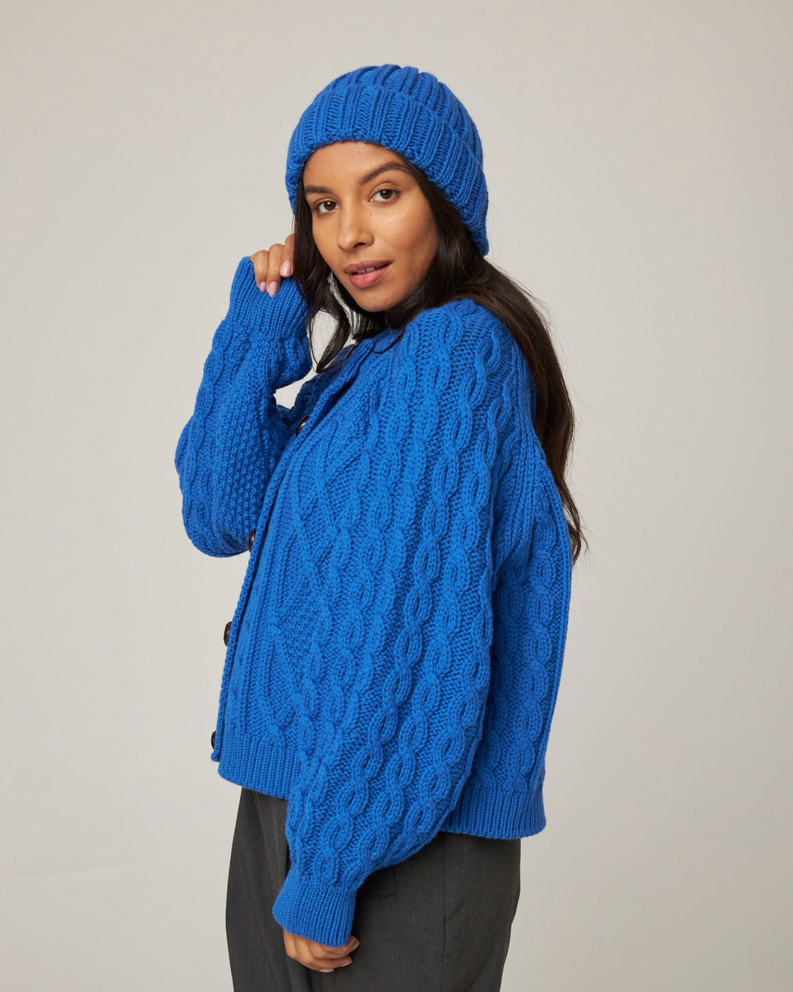 Milliner Ribbed Beanie - Zafiro Blue