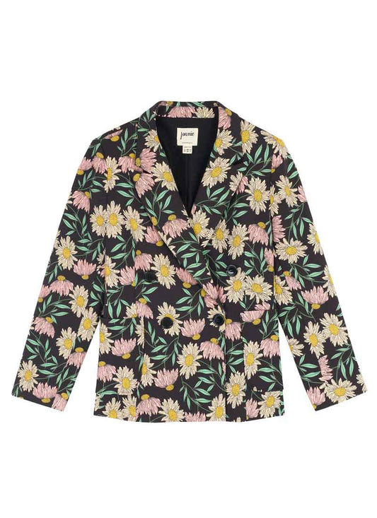 Richie Daisy Print Soft Tailored Blazer - Pink