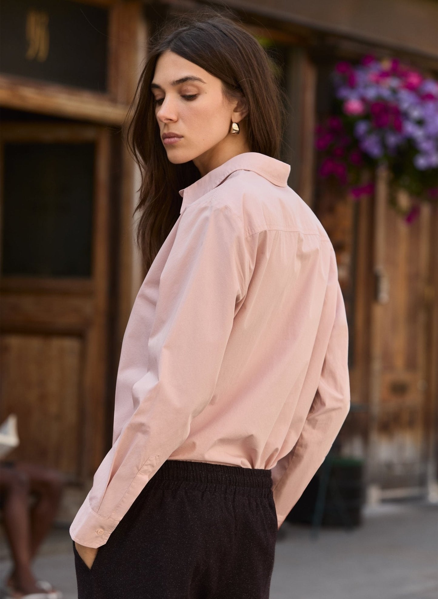 Riemke Organic Cotton Shirt / Dusty Pink