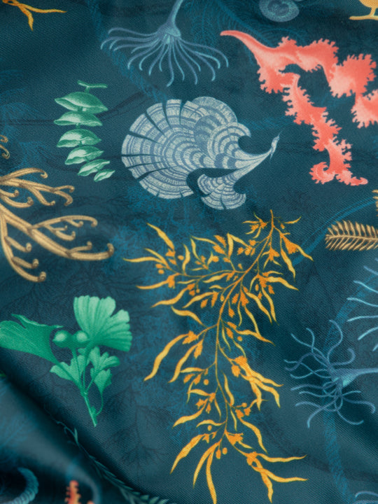 Women's Senara V-Neck Printed Swimsuit - Underwater Floral