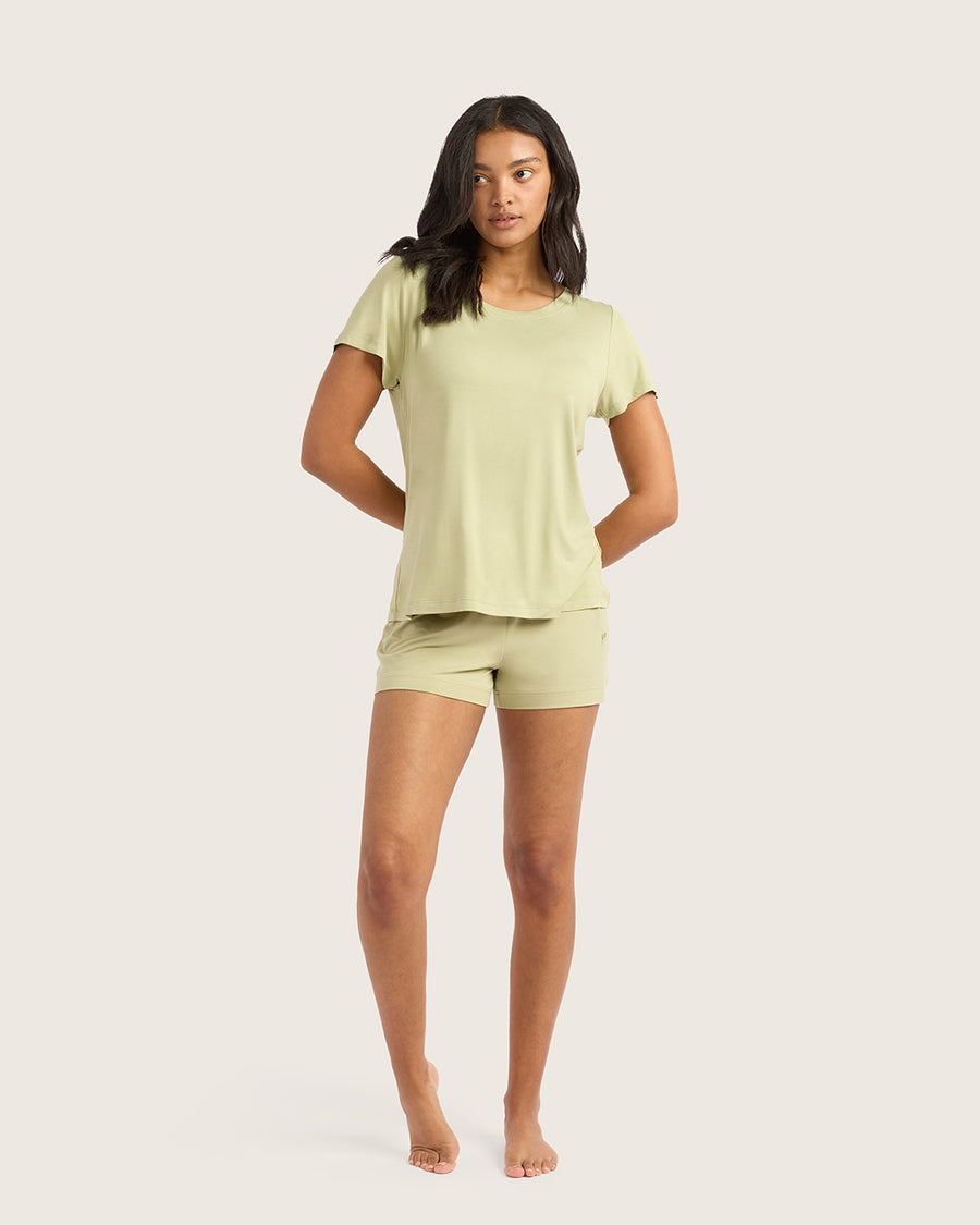 Bamboo Sleep Tee - Sage