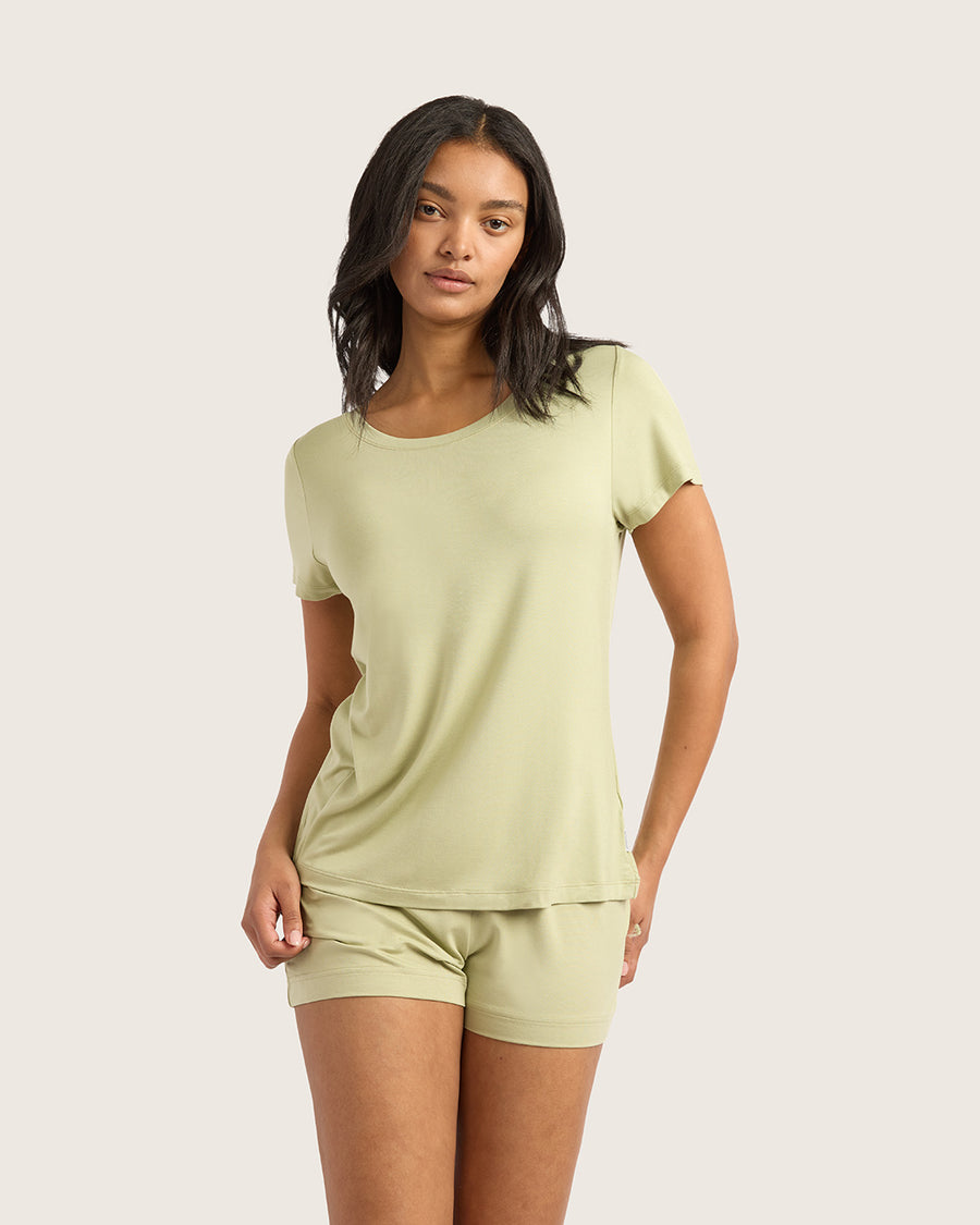 Bamboo Sleep Tee - Sage