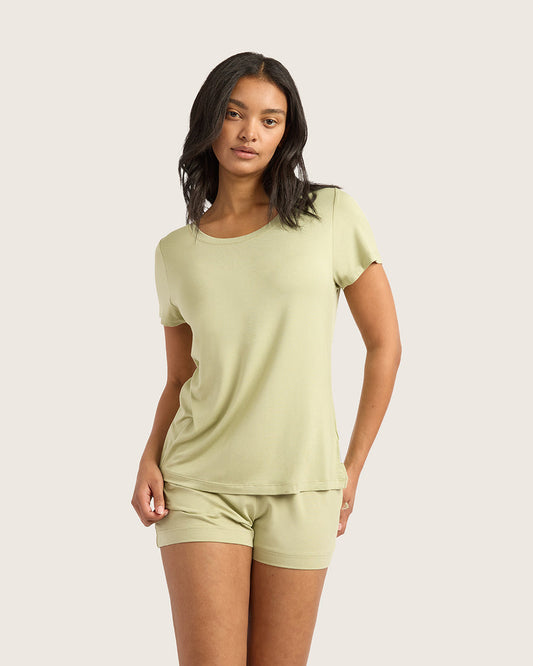 Bamboo Sleep Tee - Sage