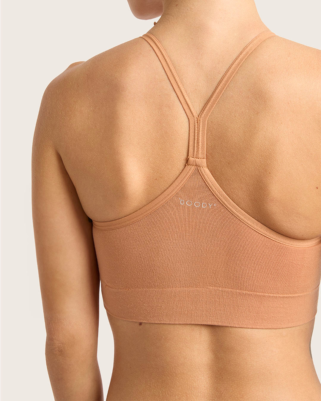 Racerback Bamboo Bralette - Dune