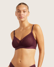 Warm Autumn bras, briefs, and underwear sets.