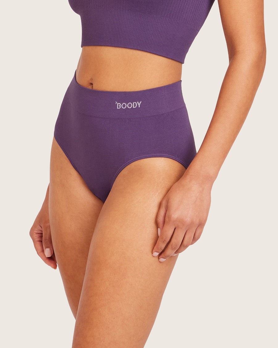 Bamboo Full Briefs - Amethyst