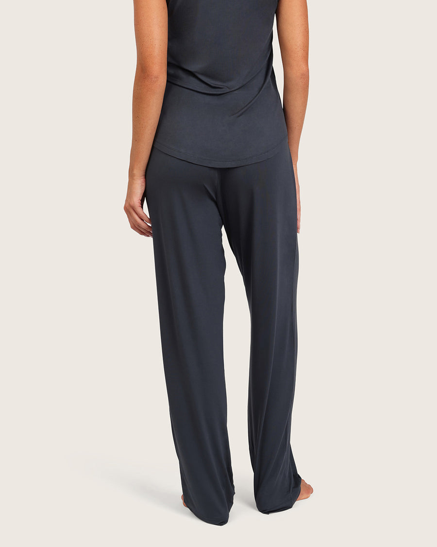 Bamboo Jersey Sleep Pants - Storm
