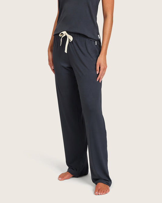 Bamboo Jersey Sleep Pants - Storm