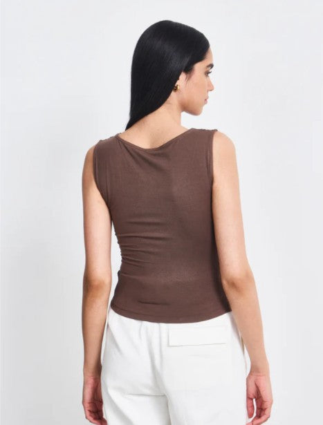 Soren Top in Mocha