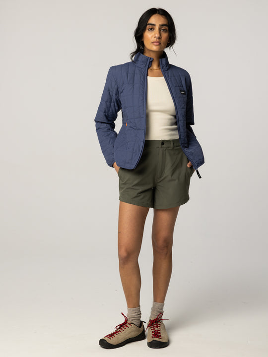 Women's Firecrest Jacket - Galactic Blue