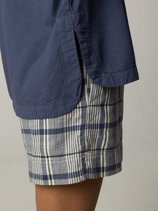 Women's Morva Hemp Top - Navy
