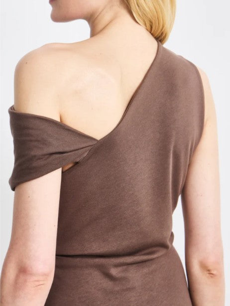 Tulla Dress in Mocha