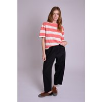 Peggy Black Rustic Gingham Trousers