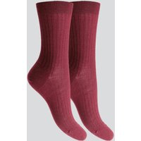 Merino Wool Socks Wine