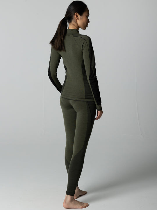 Women's Ria Seamless Legging - Olive