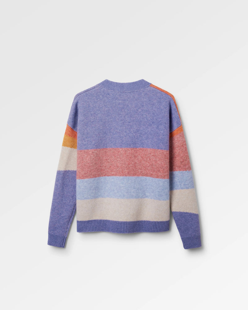 Scenic Knitted Cardigan - Scenic Sunrise Orange